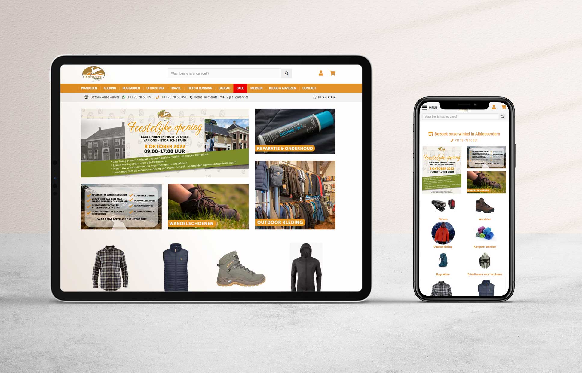 Oplevering-Webshop-Antilope-Outdoor-Vendit-2022